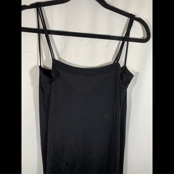 NEW $400 WOLFORD Shiny Viscose Strappy Dress‎ in Black [SZ Small ] - Picture 3 of 8